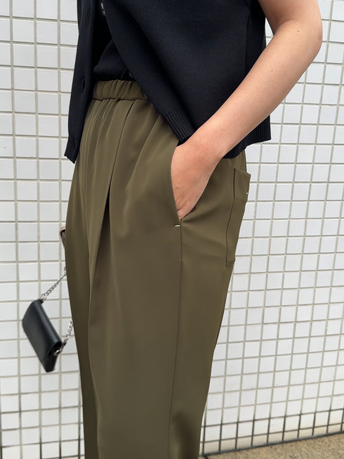 【 予約:9/下旬 】SIDE SLIT SLACKS /Y253-31103-2
